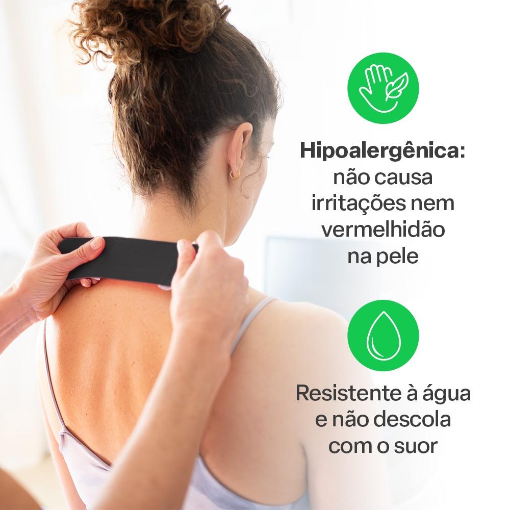 Fita Kinésio Muscle Fix 5x500cm Rolo Multilaser - Hc040