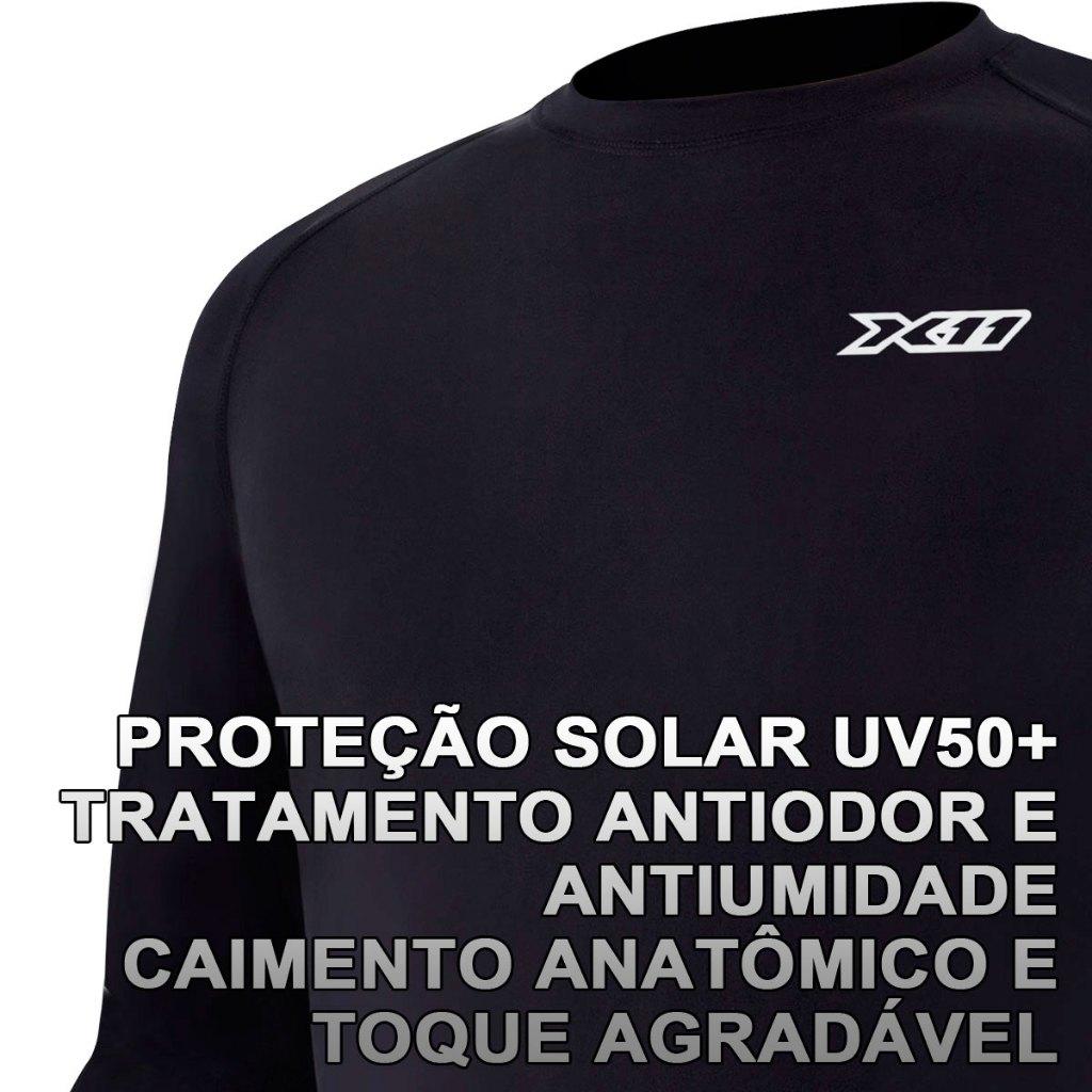 Blusa Climate 1 Segunda Pele X11 Térmica Motoqueiro Ciclista Preta