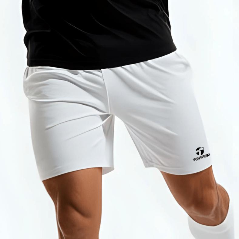 Calção Masculino Sem Bolso Short Futebol Masculino Bermuda De Treino Original Topper Classic New Bermuda Tfm