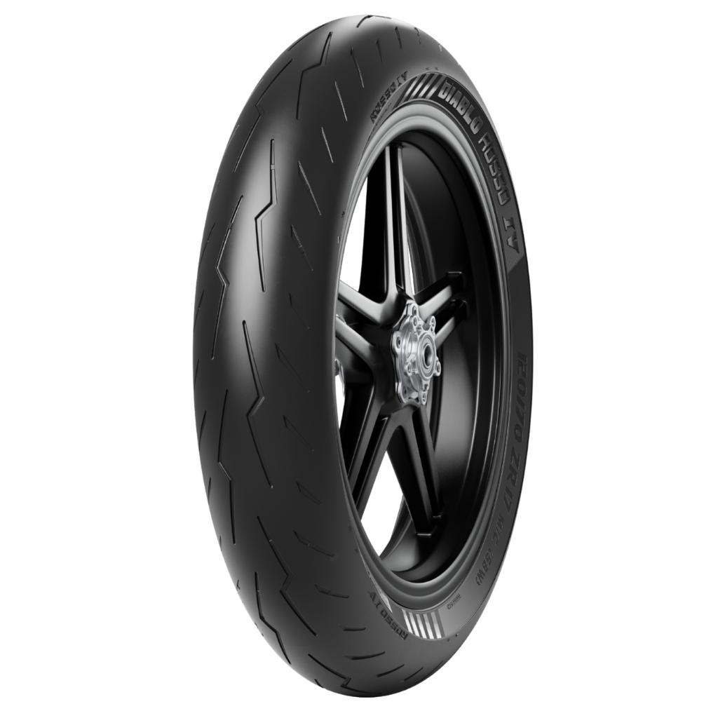 Par Pneu 110/70-17 + 140/70-17 Moto Diablo Rosso 4