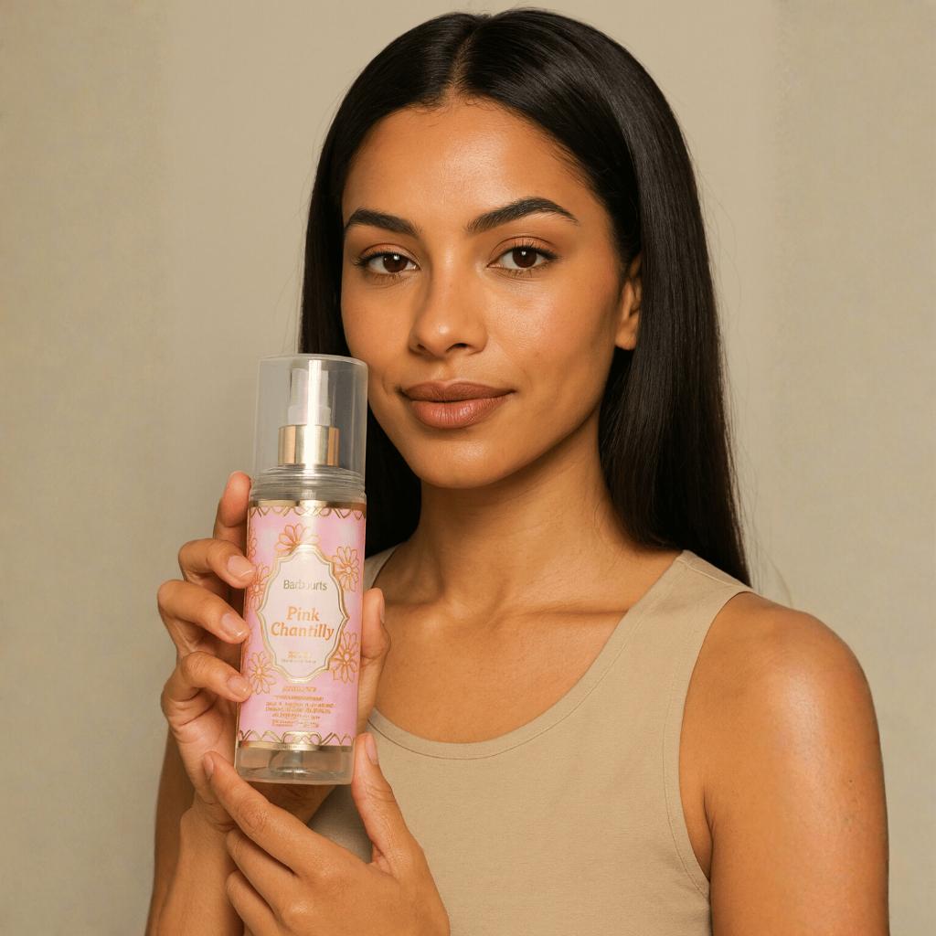 Body Splash Pink Chantilly Barbour S 200ml Desodorante Colônia Oriental Sweetness Árabes