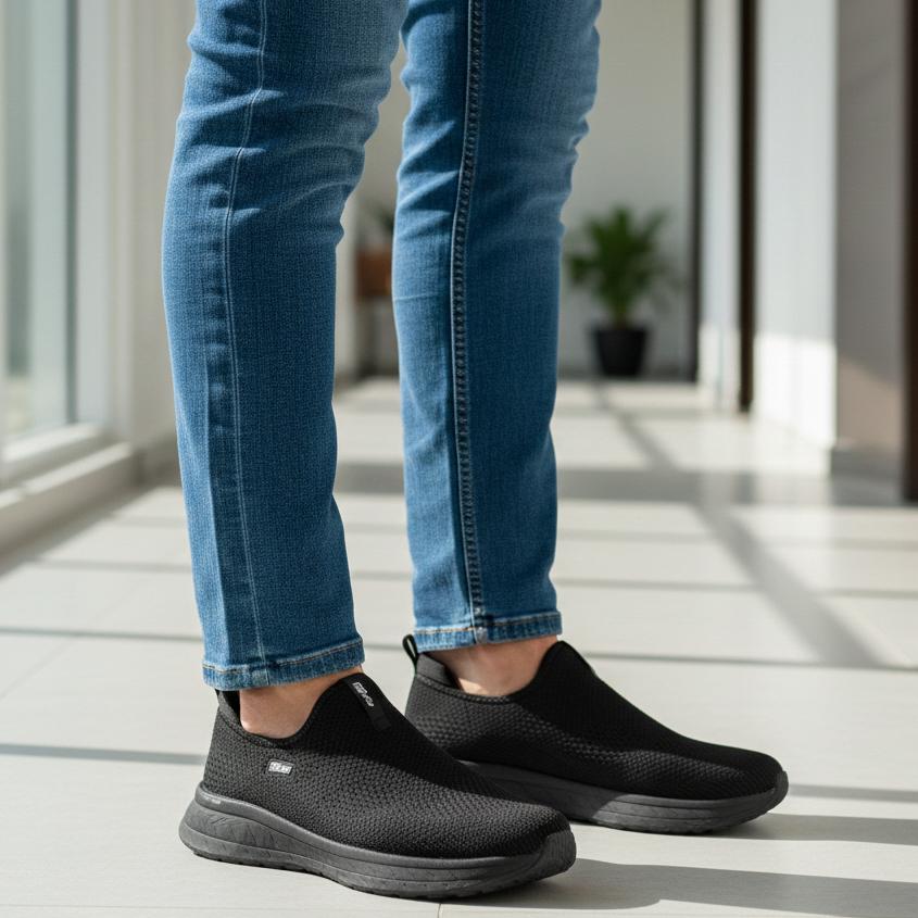 Tênis Masculino Actvitta Gaspea Casual Slip On Sem Cadarço Leve Caminhada