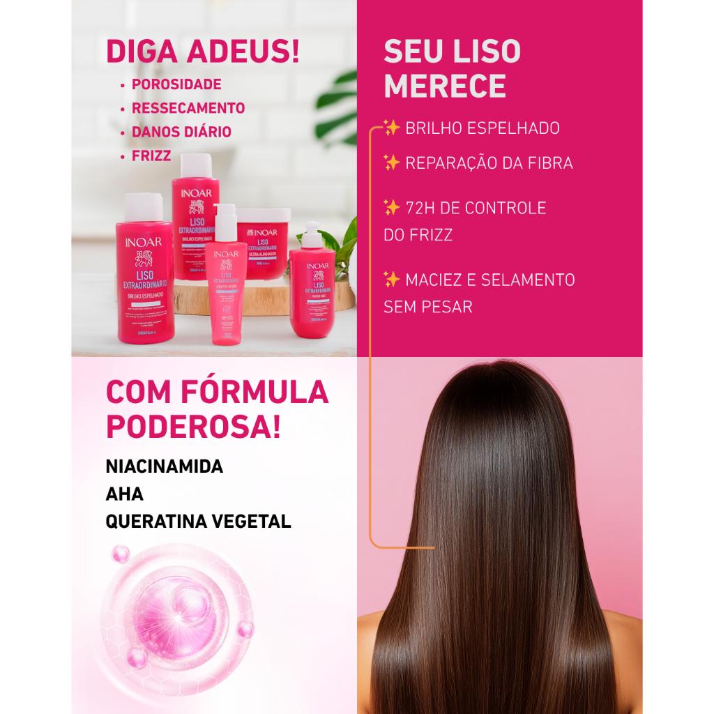 Inoar Liso Extraordinário Sérum Leave In 110ml