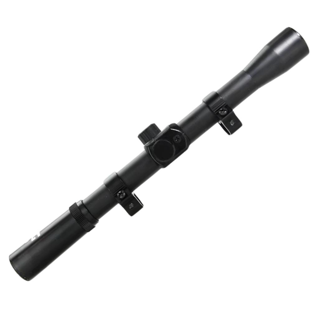 Luneta Tag Ntk 4X20 Mount 3/8 11mm Carabina Espingarda Tiro Esportivo