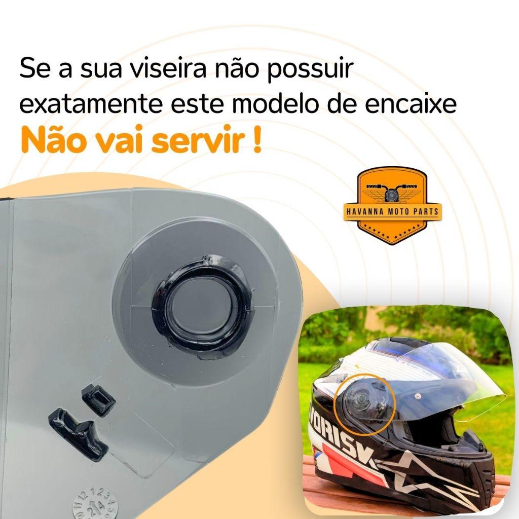 Viseira P/Capacete Norisk Ff302 Soul 2.2mm Polivisor