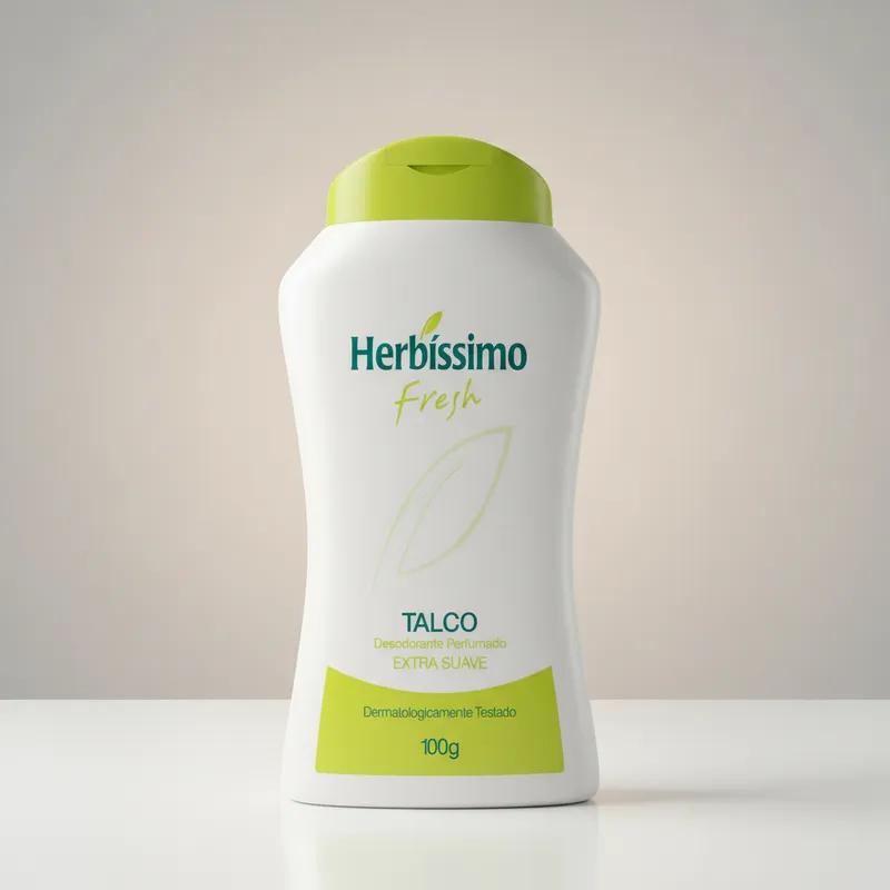 Talco Desodorante Herbissimo Fresh 100G