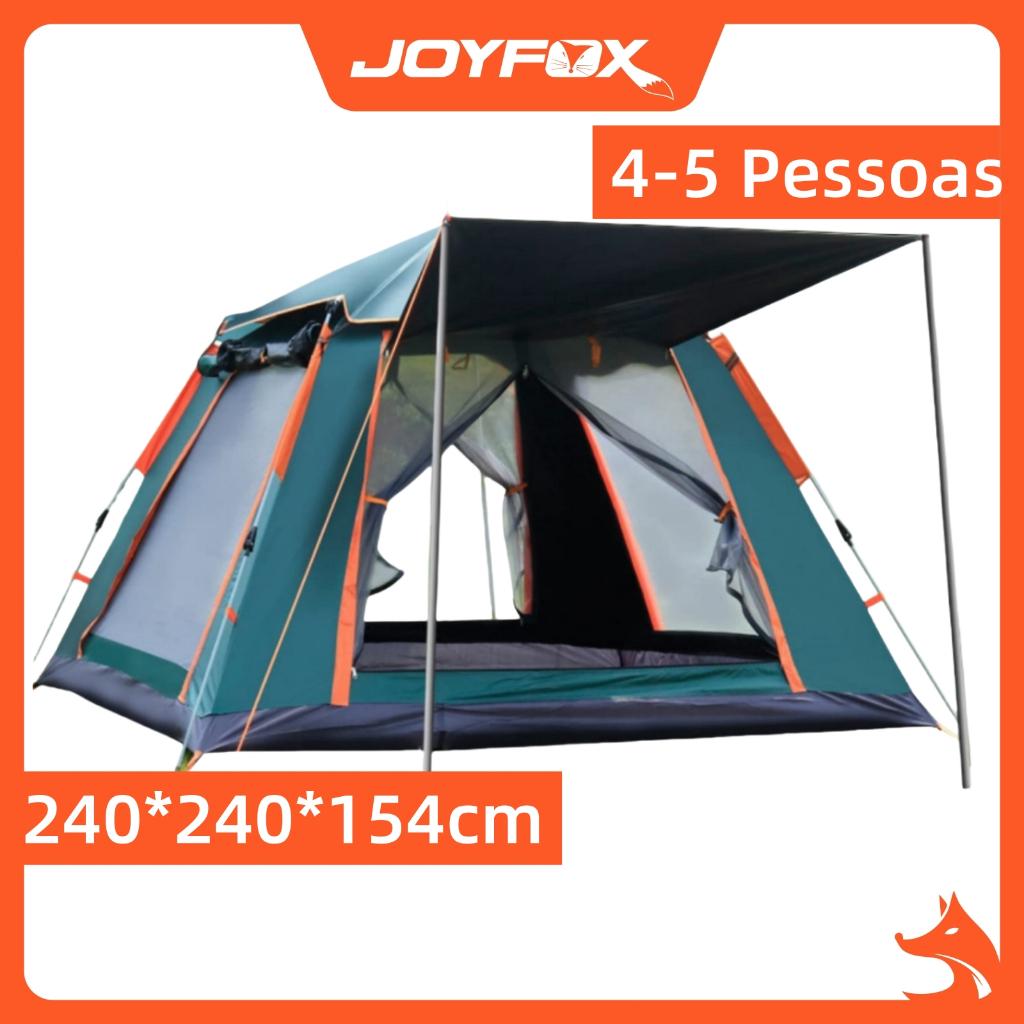 Colchão Inflável Casal Barraca Camping 4/8 Pessoas Acampamento Automática Impermeável Joyfox