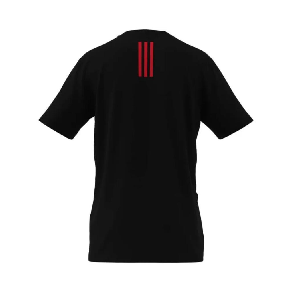 Camisa Flamengo Masculina Poliamida Preta Adidas