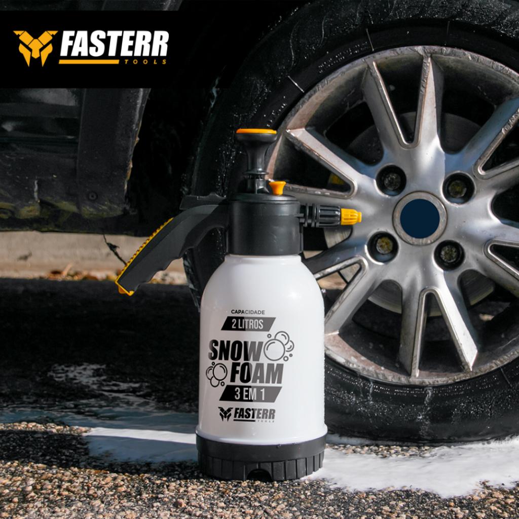 Pulverizador Manual 3 Em 1 Snow Foam 2 Litros Fst089 - Fasterr