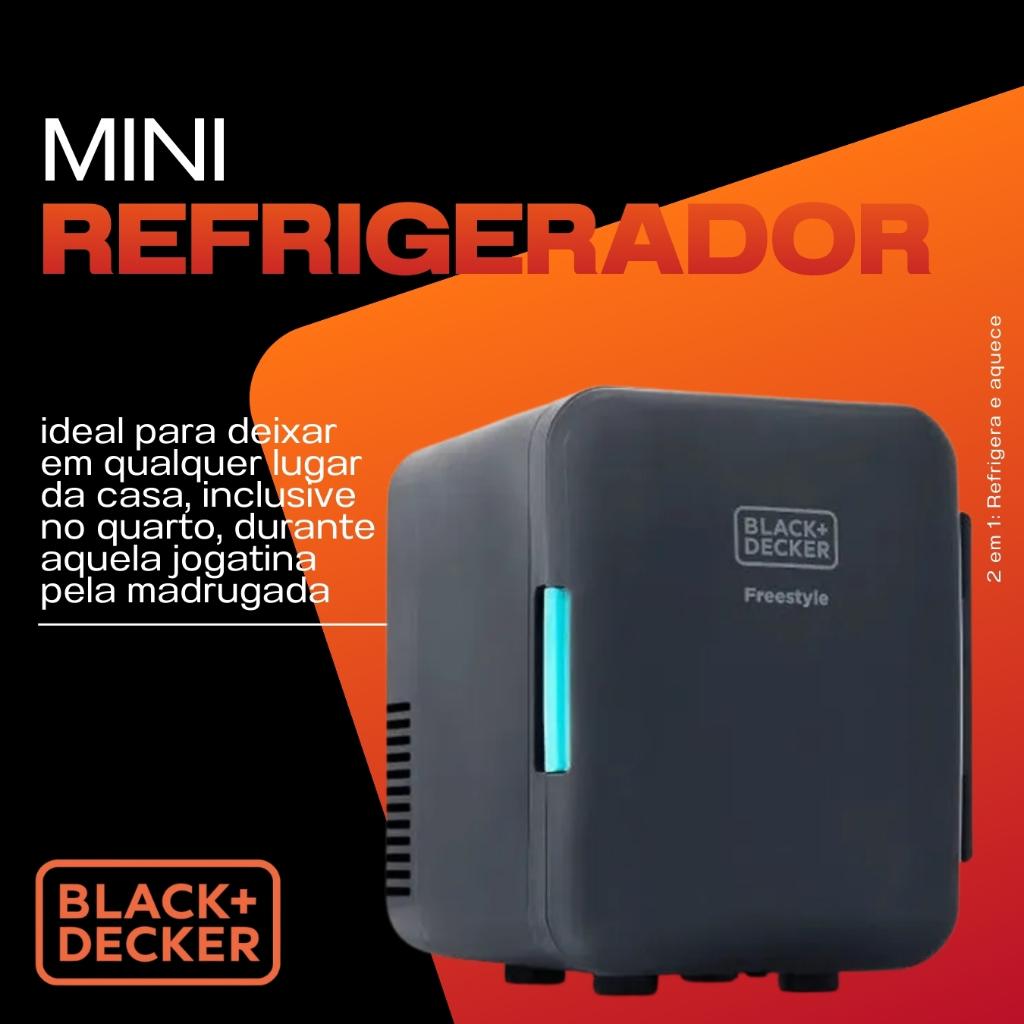 Mini Geladeira Portátil Veicular 4l Bivolt Função Aquecer