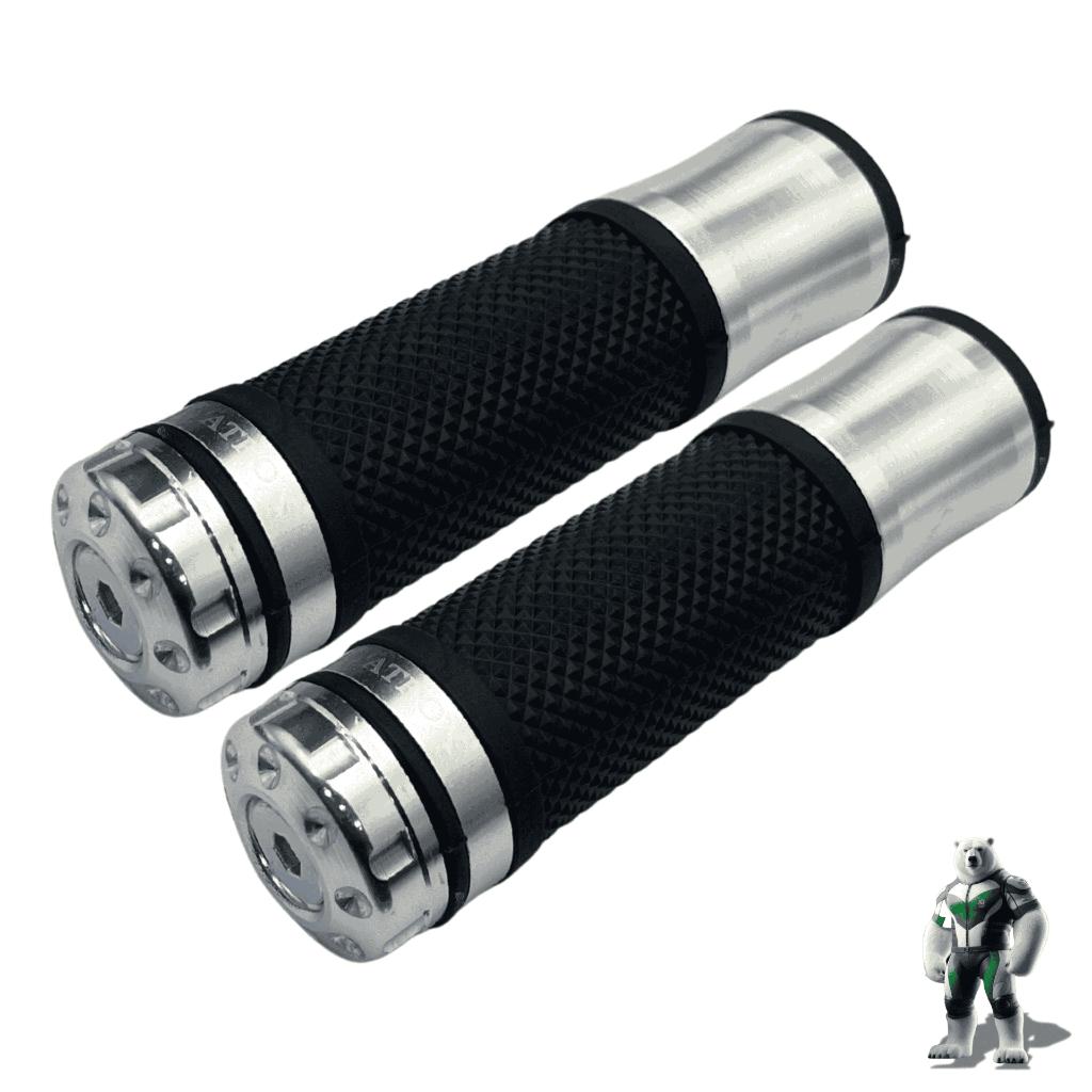 Par Manopla Esportiva Universal Moto Peso Curto Diamante Várias Cores