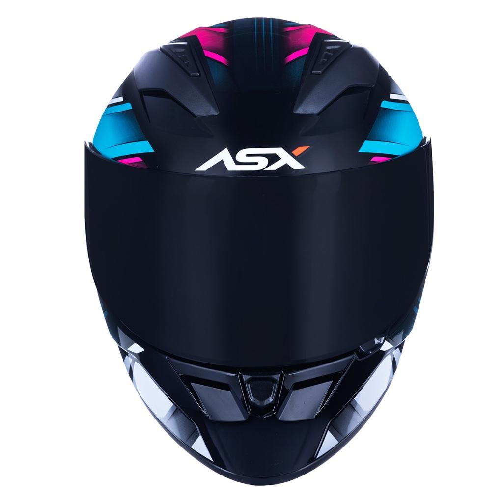 Capacete Feminino Asx City Start Brilhante