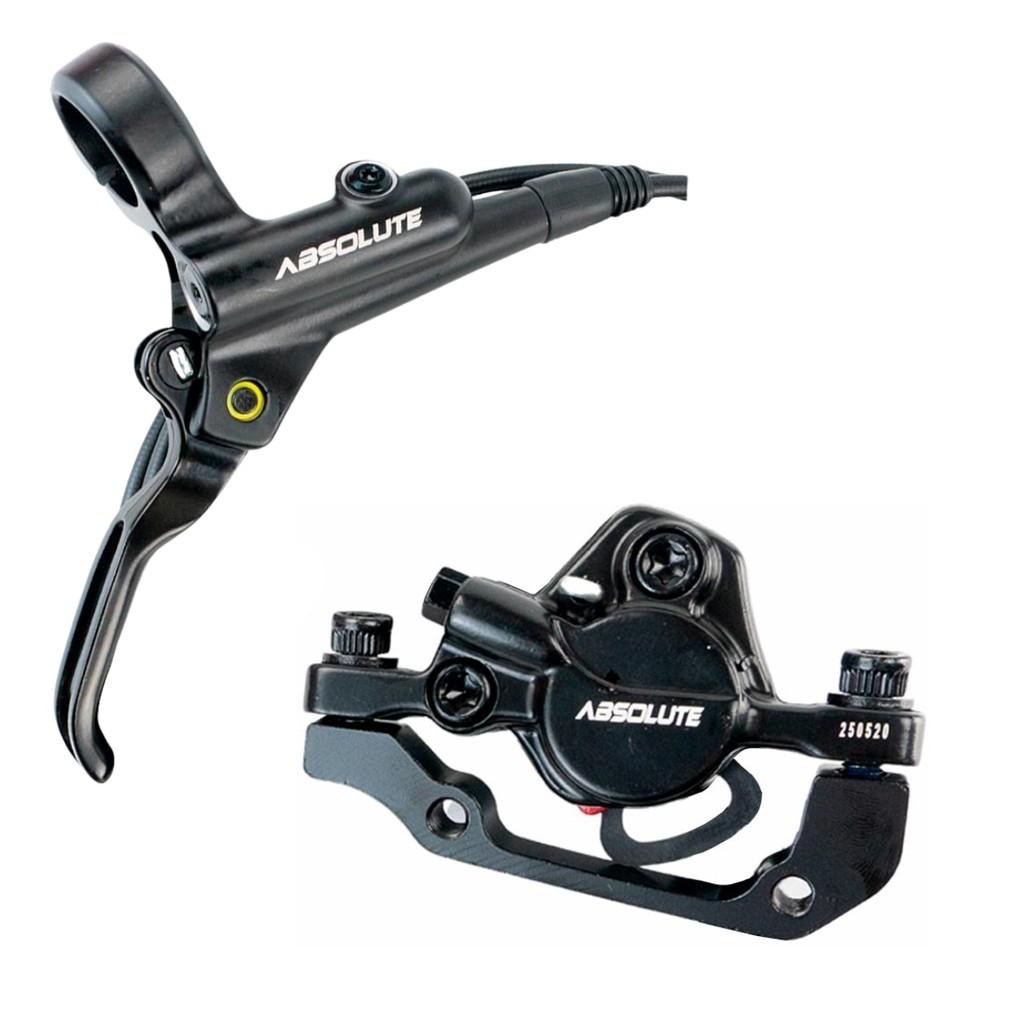 Freio Disco Hidráulico Absolute Traseiro Dxu-1901 170cm C/Disco 160mm - Preto