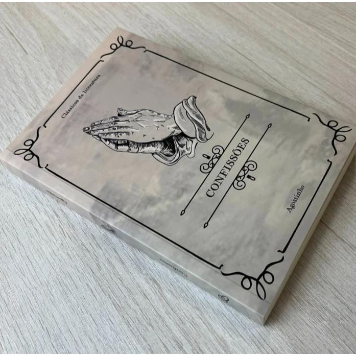 Livro Confissões De Santo Agostinho Clássicos Da Literatura