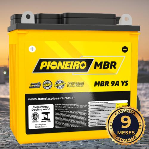 Bateria Moto Sundown Vblade 250 Pioneiro Mbr 9a Ys 12v 9ah