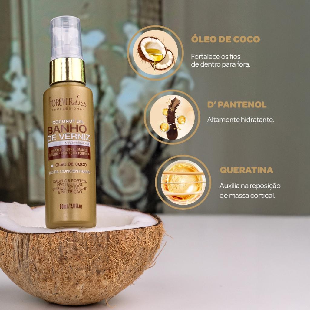 Óleo De Coco Banho De Verniz 60ml