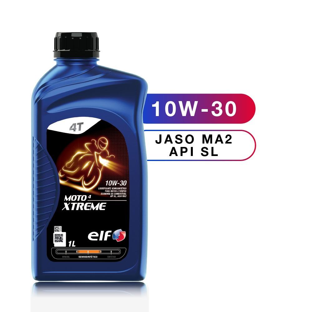 Kit 3x Óleo 10w-30 Semissintético Elf Moto 4 Xtreme