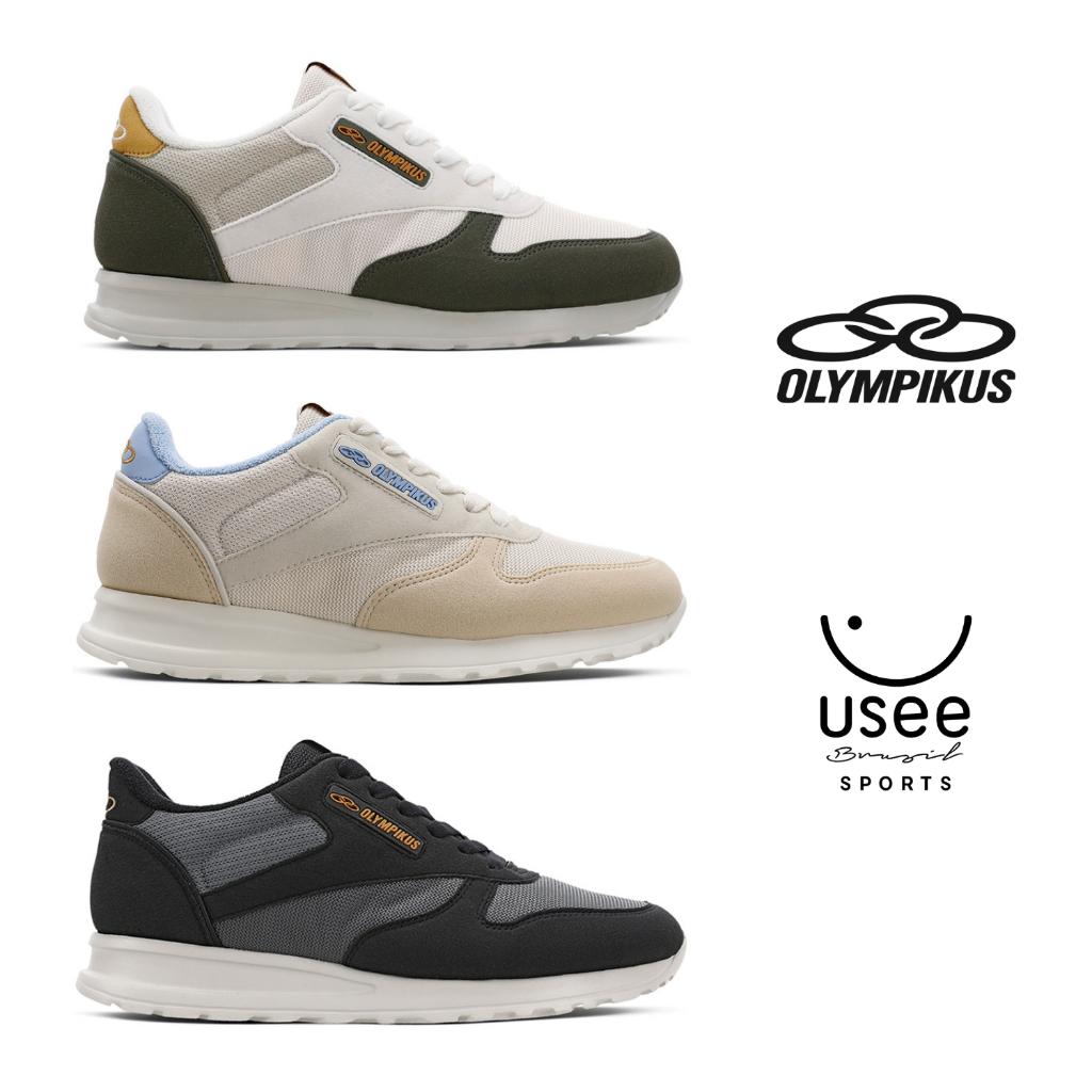 Tênis Olympikus Jogging 101 Se Unissex Casual Estiloso Confortável Original