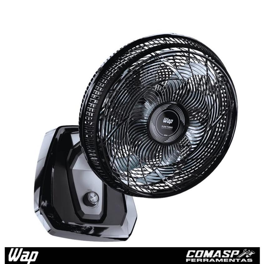 Ventilador Wap Flow Turbo 2 Em 1 Mesa E Parede 50cm 8 Pás 3 Velocidades 220v