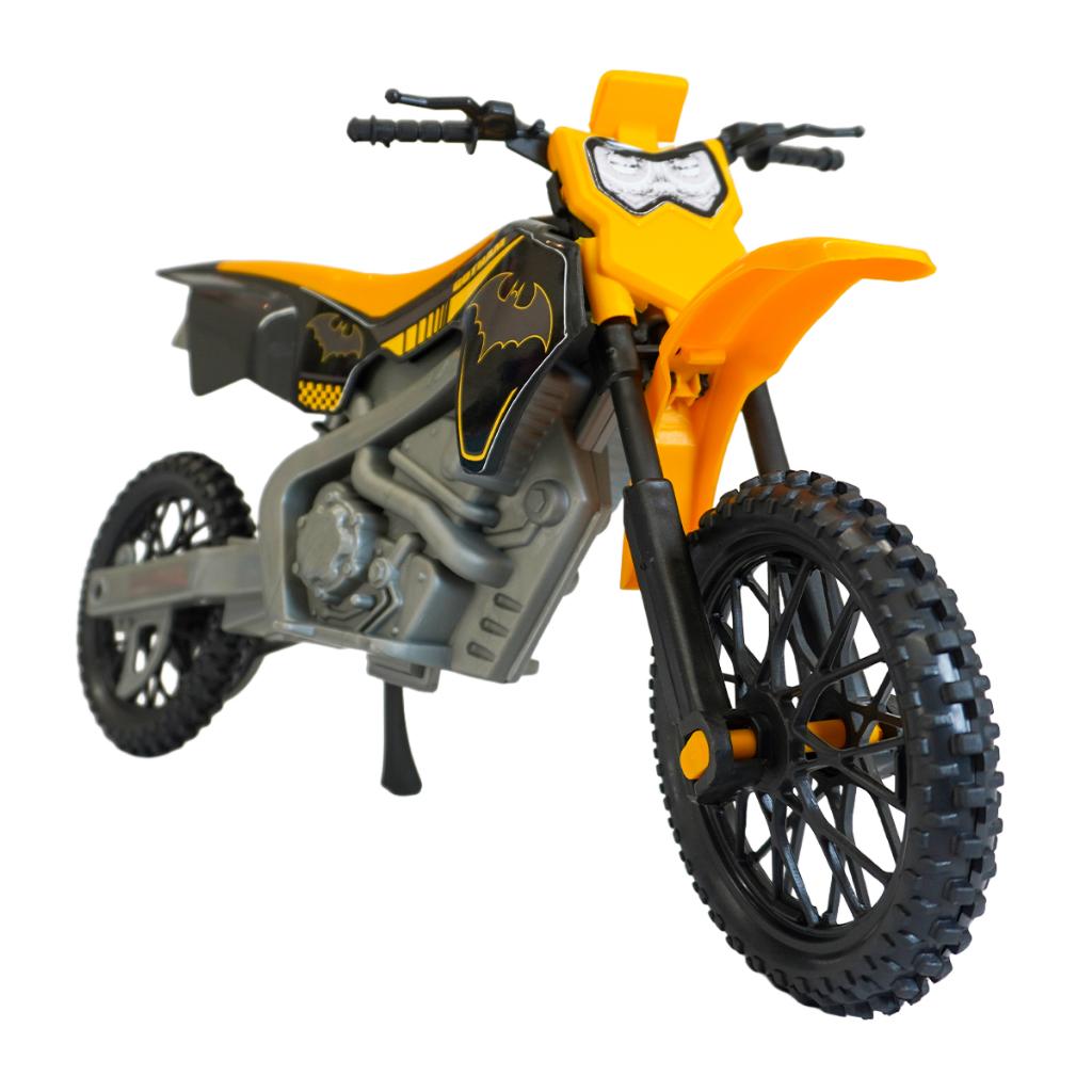Moto Cross Gotham Infantil Brinquedo Batman Ação 3+ Anos Rodas Off-road Kendy Queen Shop