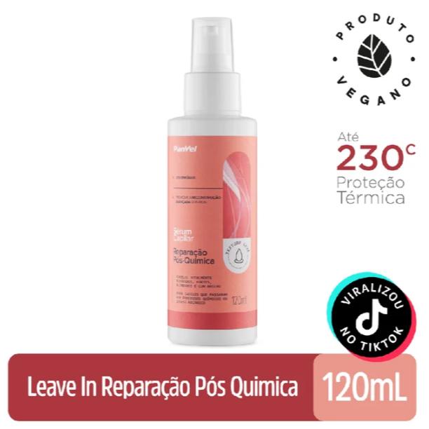 Leave-in Protetor Térmico Panvel Reparação Pós-quimica 120ml