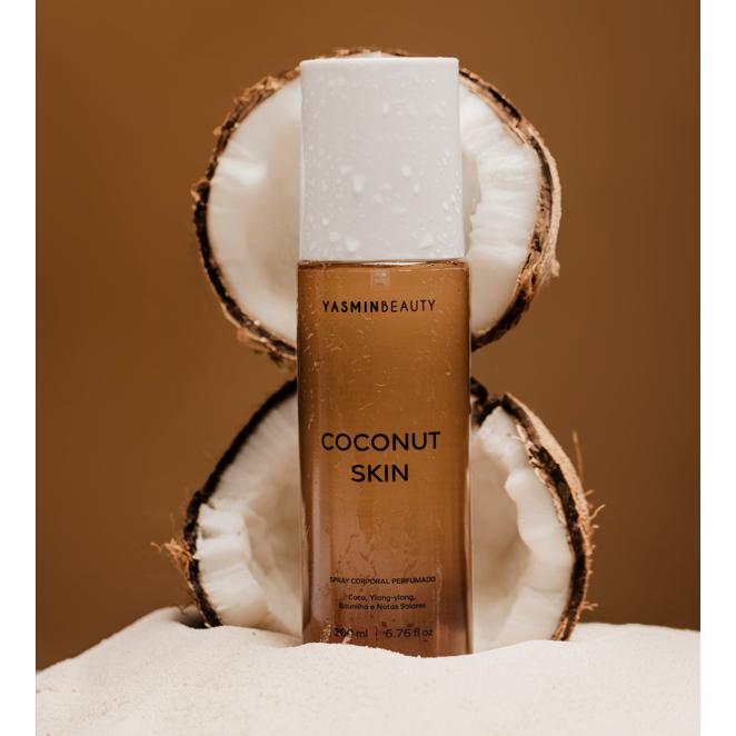 Body Splash Coconut Skin - Yasmin Beauty - 200ml