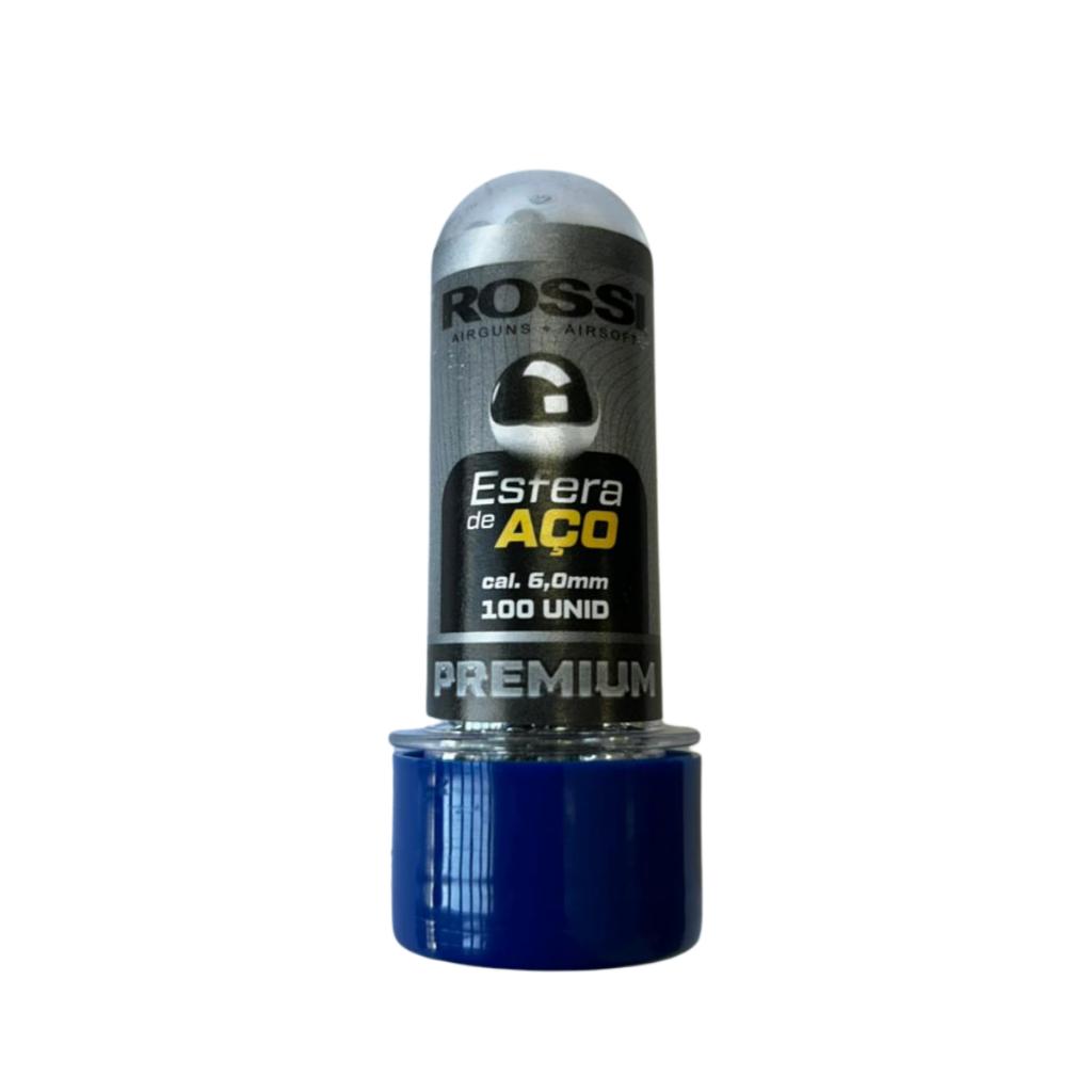 Kit Com 3 Potes De Esferas De Aço Rossi 6mm (cada Pote Com 100un)