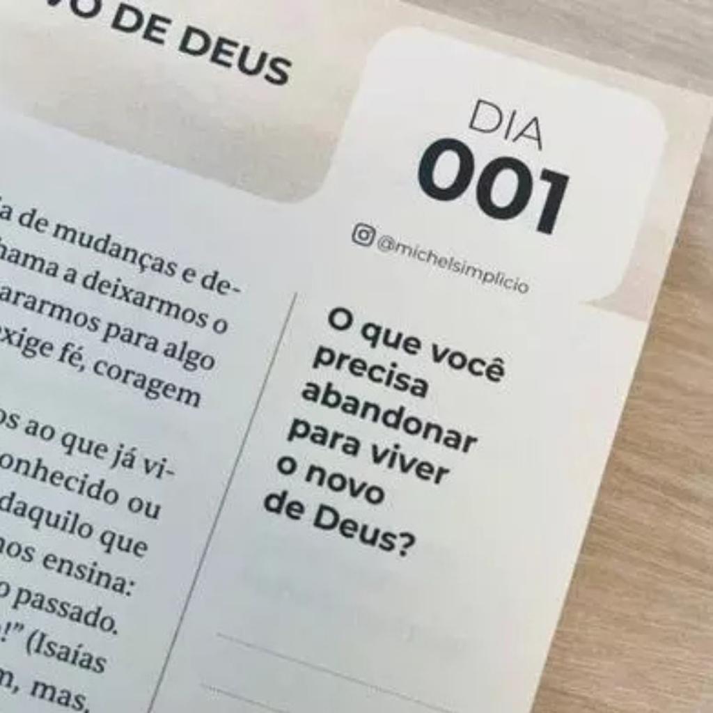 Devocional Priorize Deus 2026 Devocionais Diários Para 365 Dias Mocha Michel Simplicio