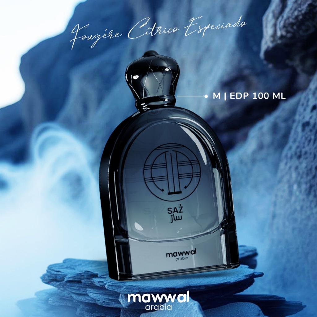 Perfume Árabe Mawwal Saz Masculino 100ml Eau De Parfum