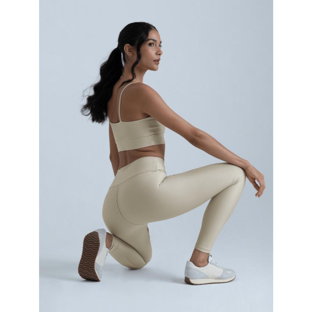 Conjunto Fitness Feminino Legging E Top Alça Digital Arm