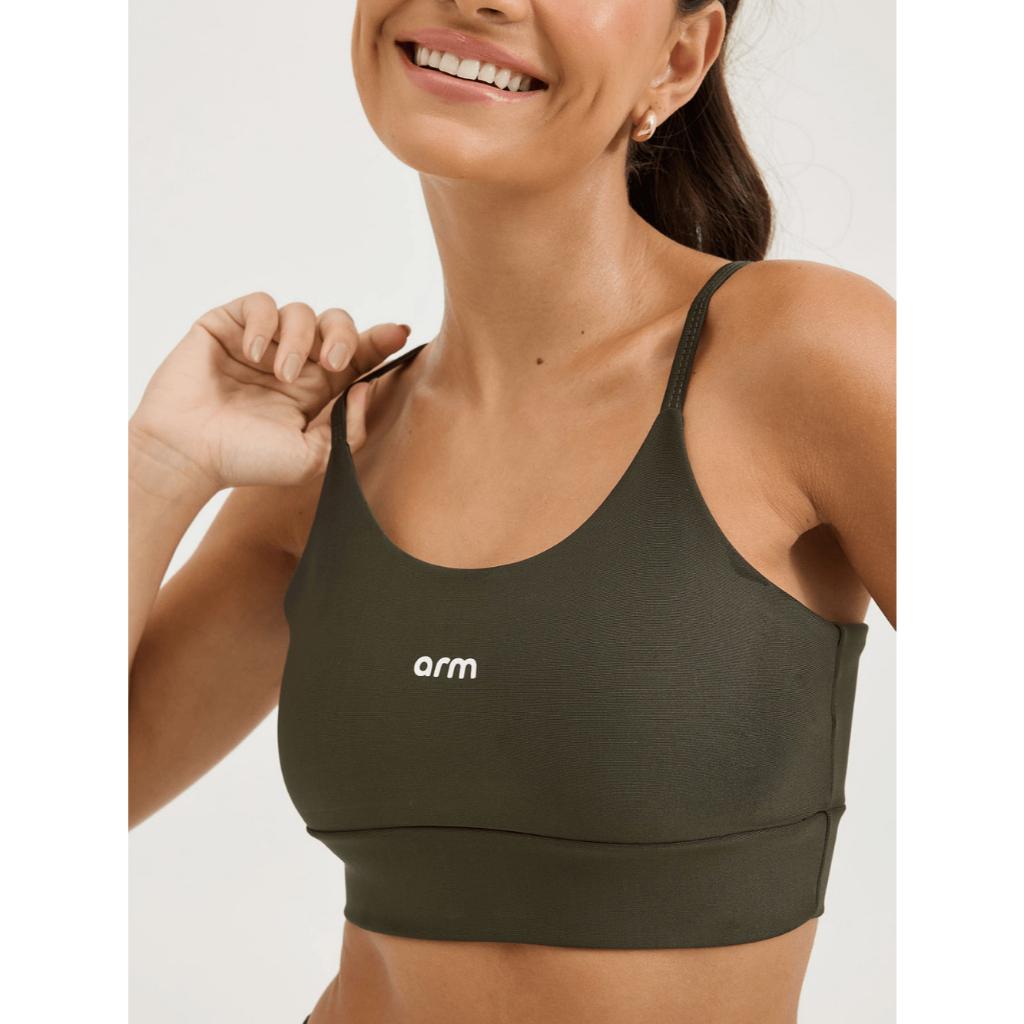 Conjunto Fitness Feminino Short E Top Alça Digital Arm