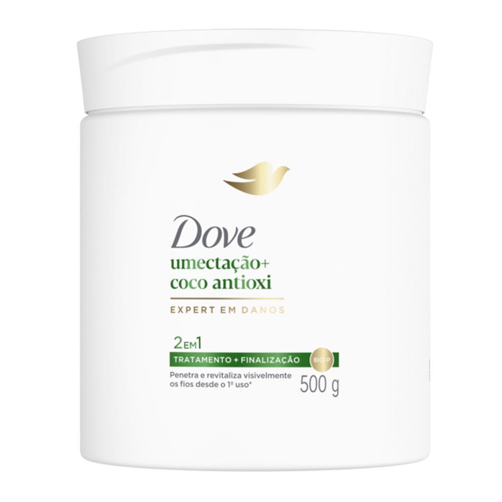 Dove Máscara Capilar 2 Em 1 Umectação + Coco Antioxi Com 500g