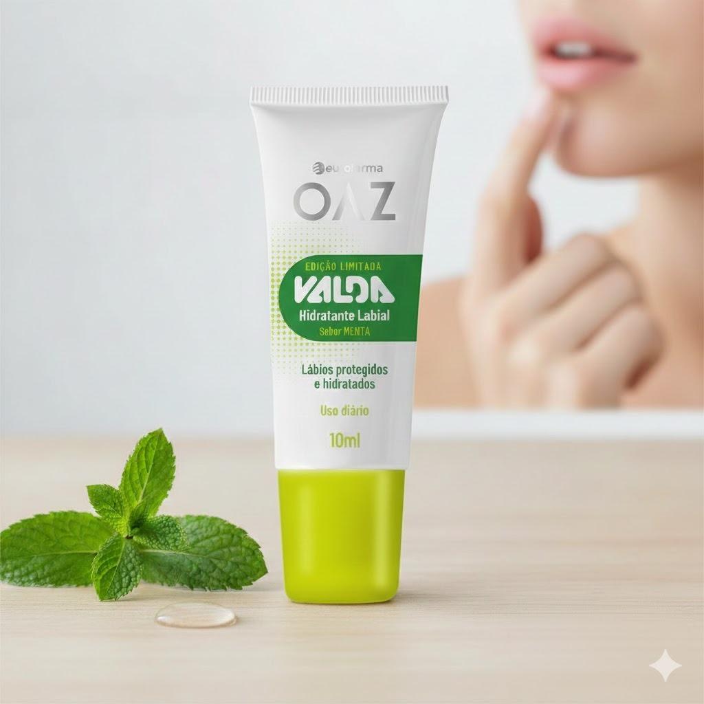 Hidratante Labial Oaz Valda Menta Com 10ml