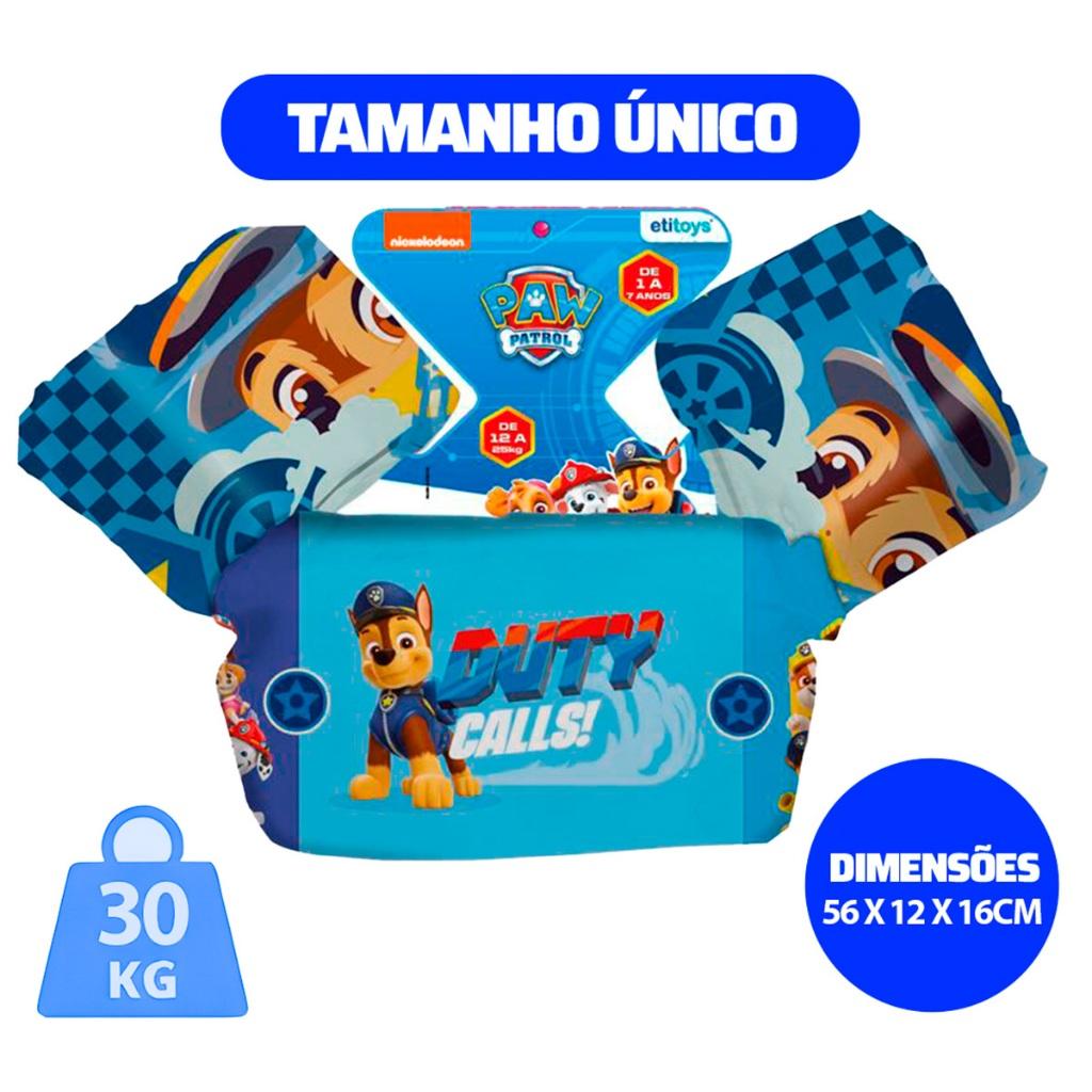 Boia Colete Infantil 56cm Patrulha Canina Skye Criança