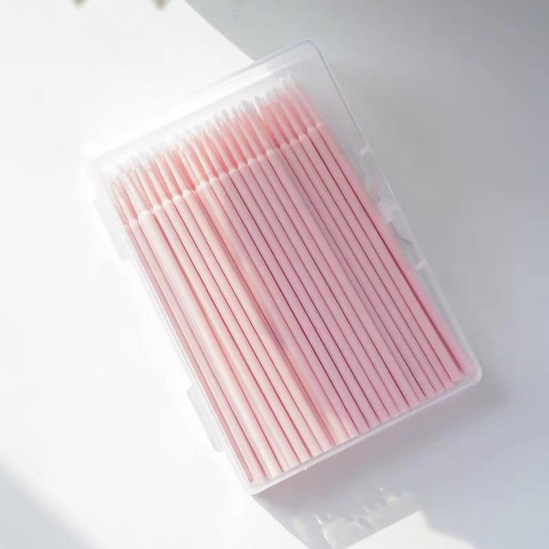 New Show Kit Microbrush Cotonete Alongamento Fio A Fio Cílios Oferta