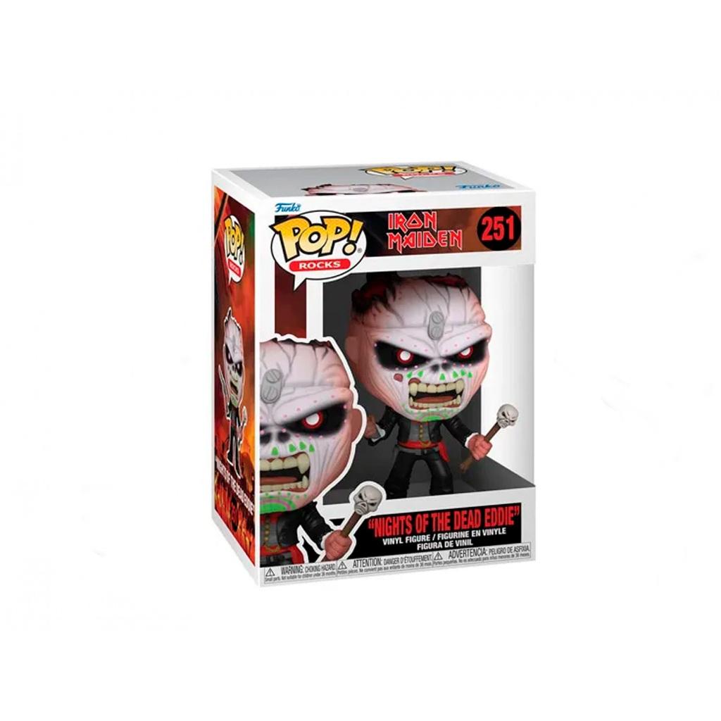 Funko Pop Rocks Iron Maiden - Nights Of The Dead Eddie 251 Novo Original