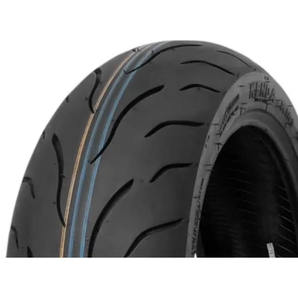 Pneu Traseiro Moto 180/55zr-17 73w Kenda Km1 Sem Câmara
