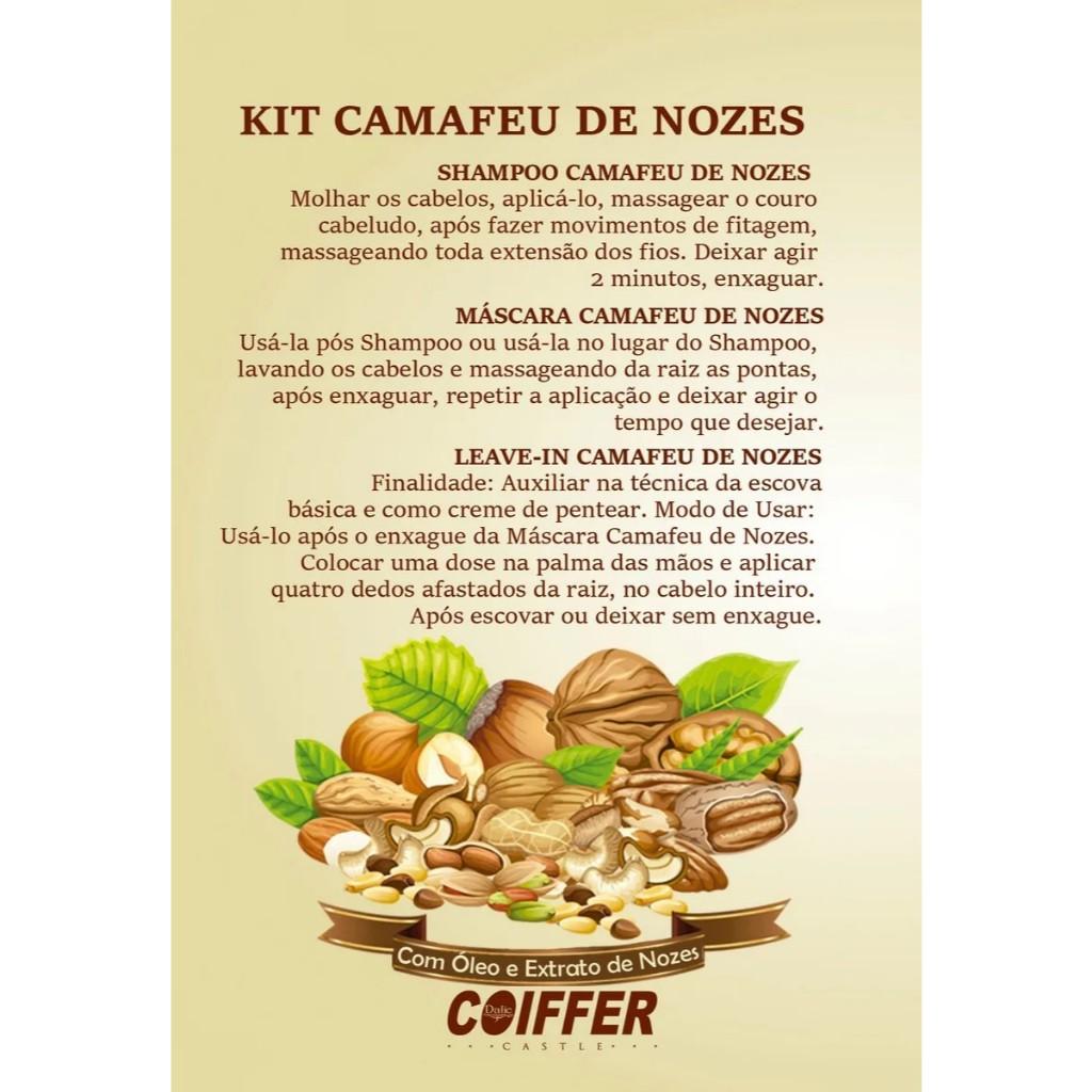 Mascara Camafeu De Nozes 500g Coiffer