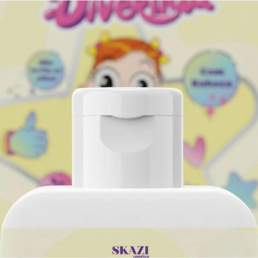 Condicionador Infantil Skazi Kids Mc Divertida 250ml Babosa Todos Os Tipos De Cabelo