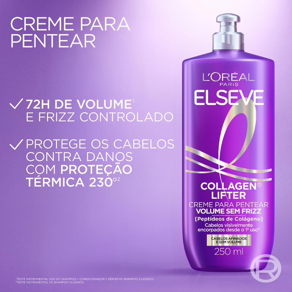 Creme De Pentear L Oréal Paris Elseve Colágeno Lifter 250ml