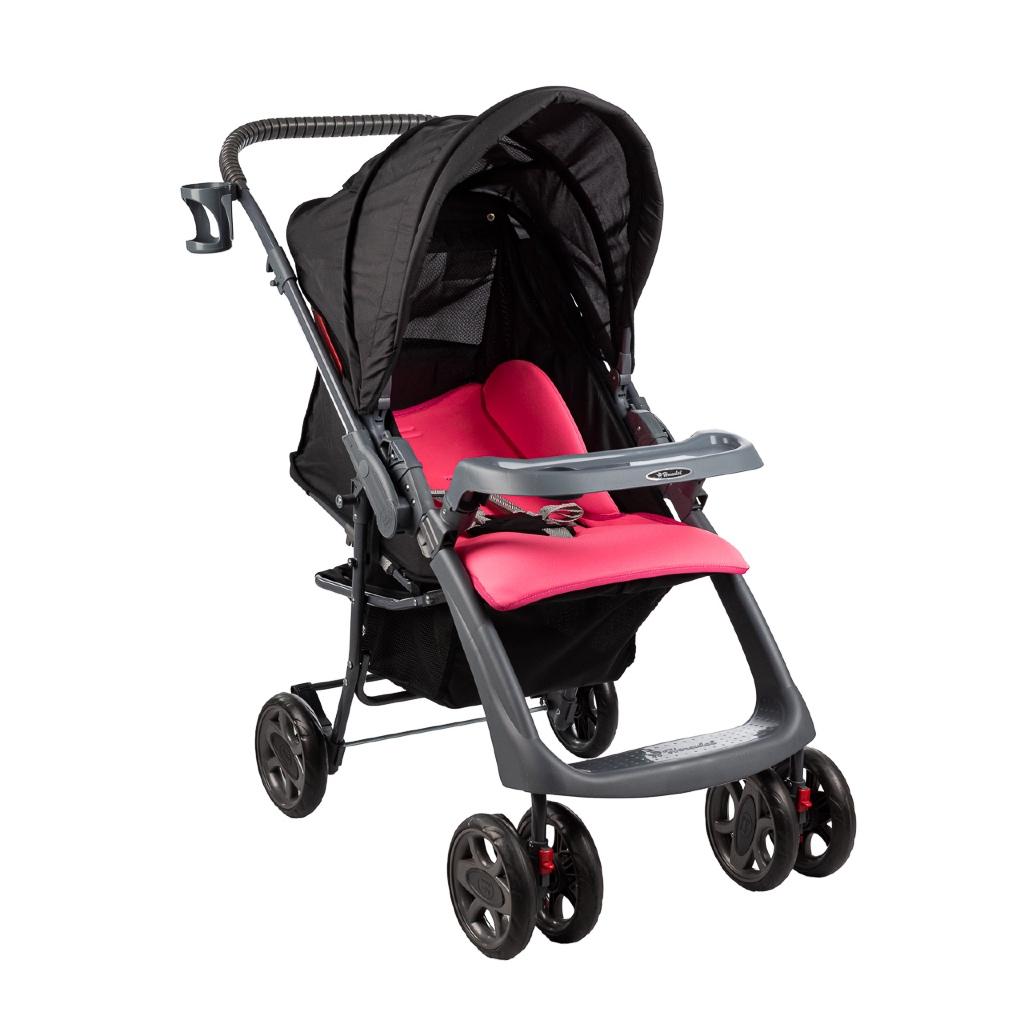 Carrinho De Bebê Rubi Para Passeio Reclinável E Dobrável Com 5 Posições Até 15kg