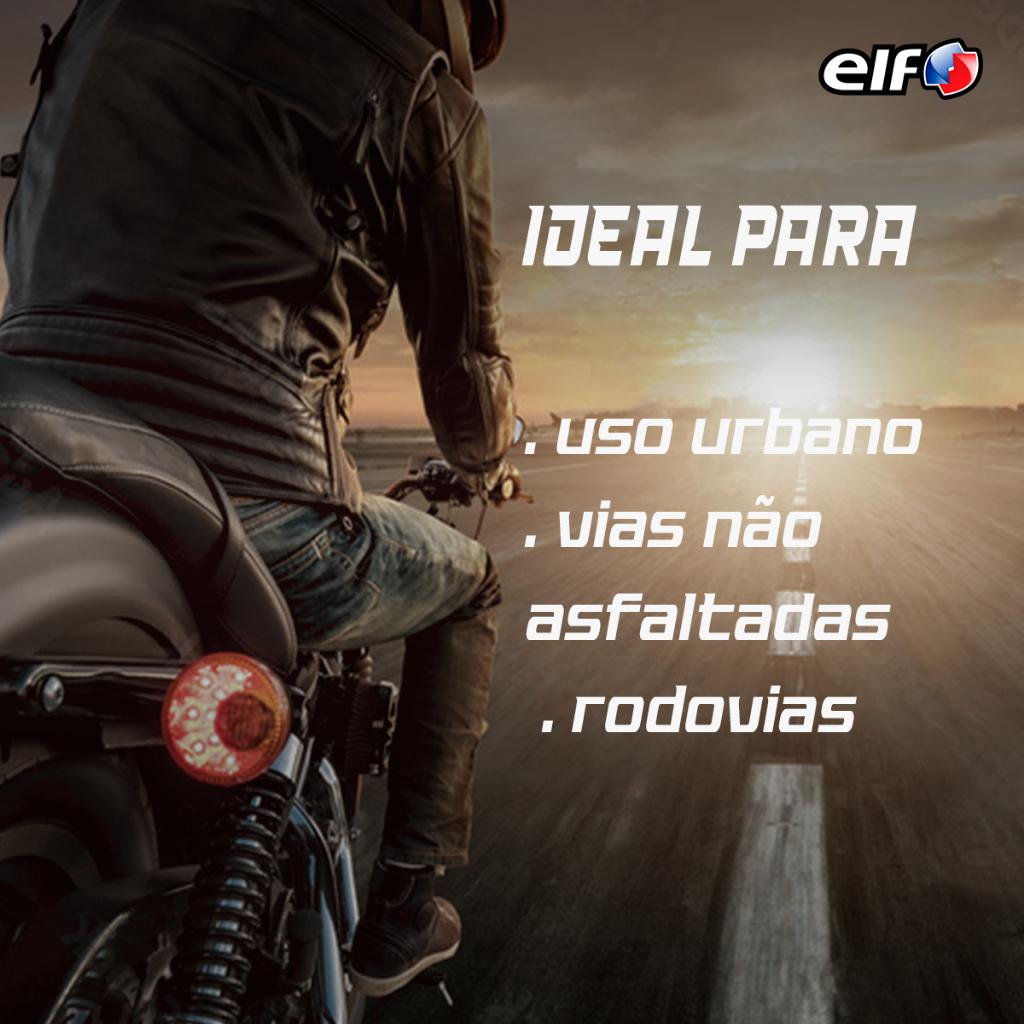 Kit 4x Óleo 100 Sintético 10w-50 Elf Moto 4 Tech