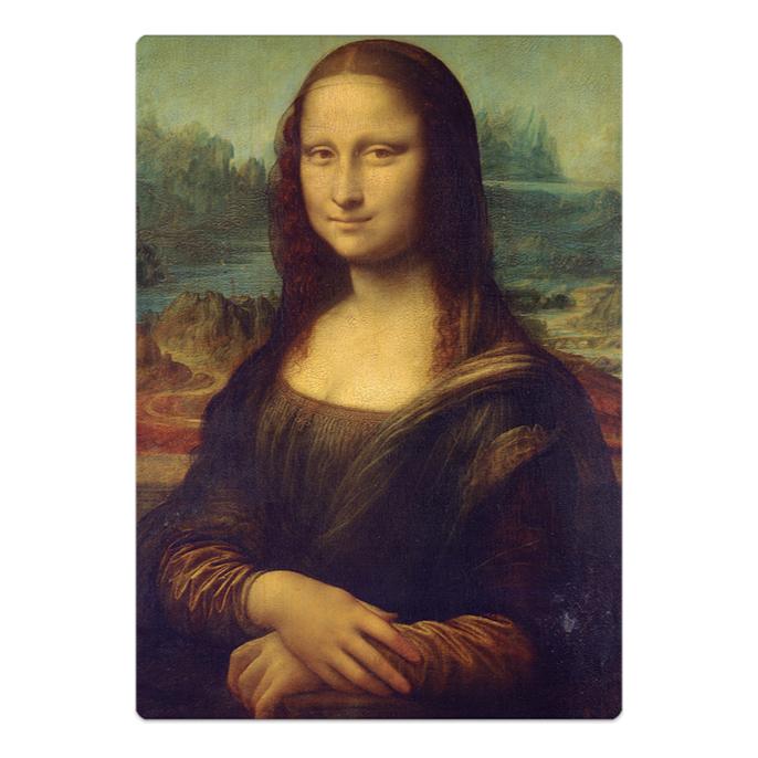 Quebra Cabeça 500 Pçs Leonardo Da Vinci Monalisa Game Office