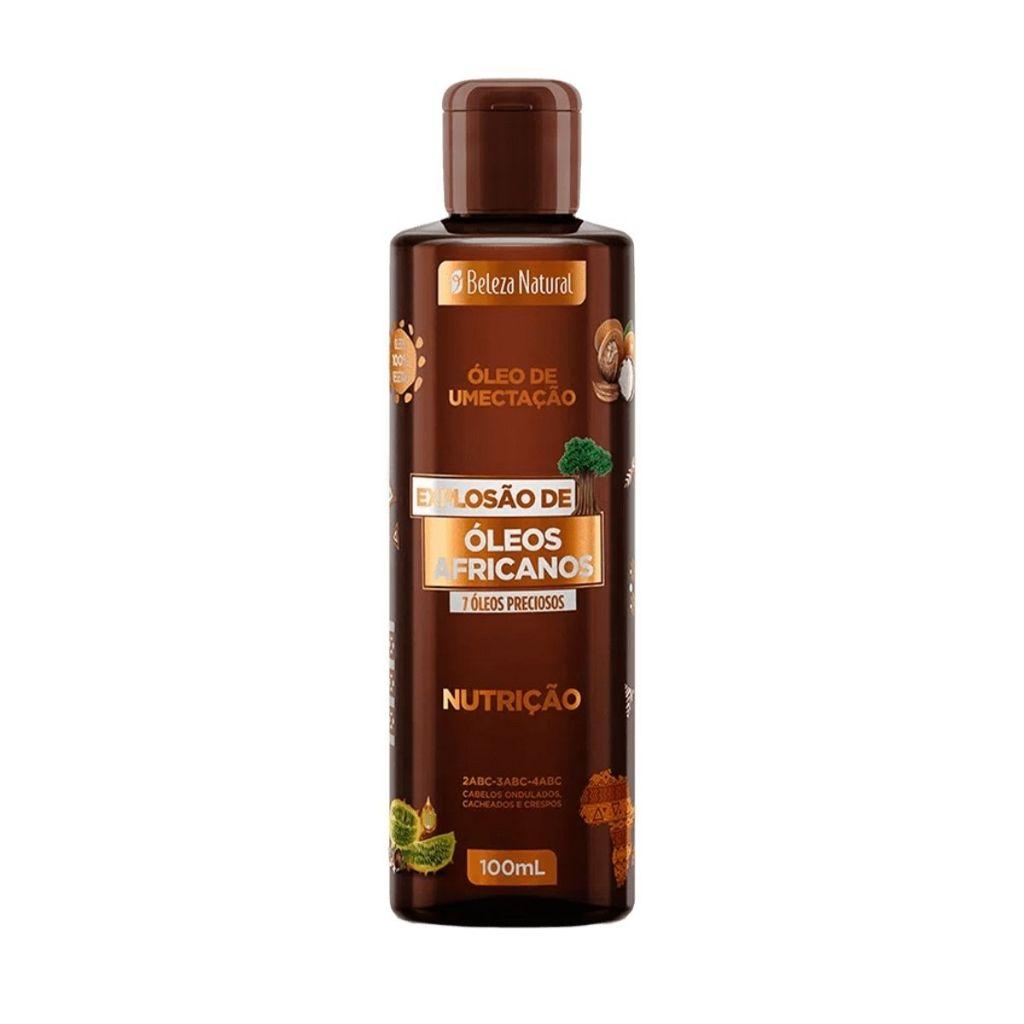 Kit Óleo De Umectação + Reparador De Pontas Óleos Africanos Bn.cachos
