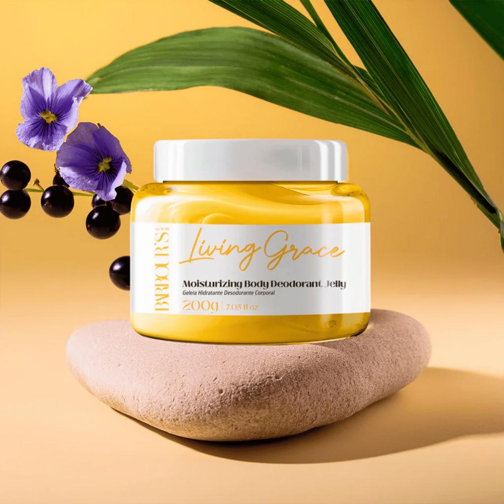 Kit Body Splash Geleia Hidratante Perfume Capilar Living Grace Barbour S Beauty Corporal