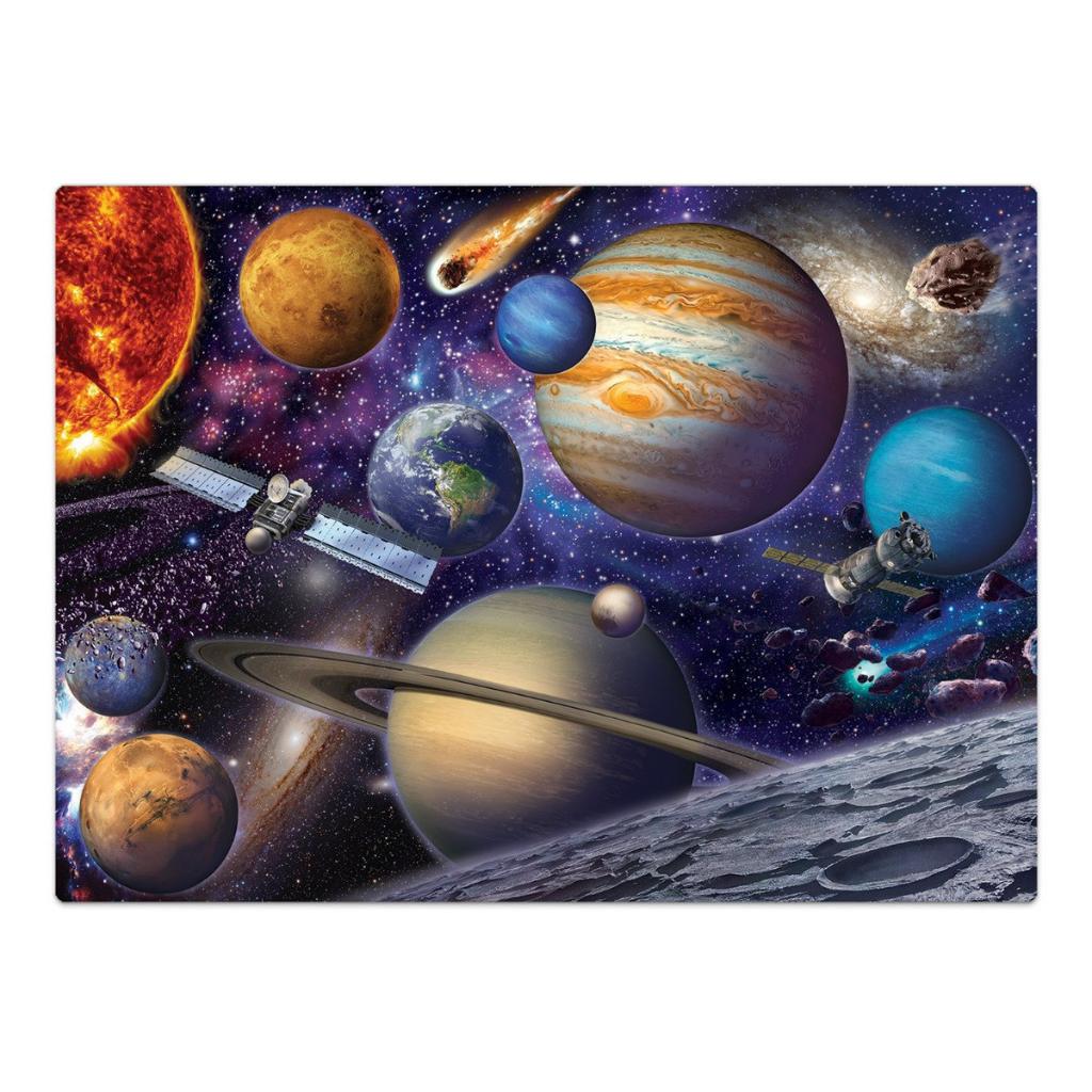 Quebra Cabeça Puzzle 1000 Pçs Viagem Cósmica Game Office