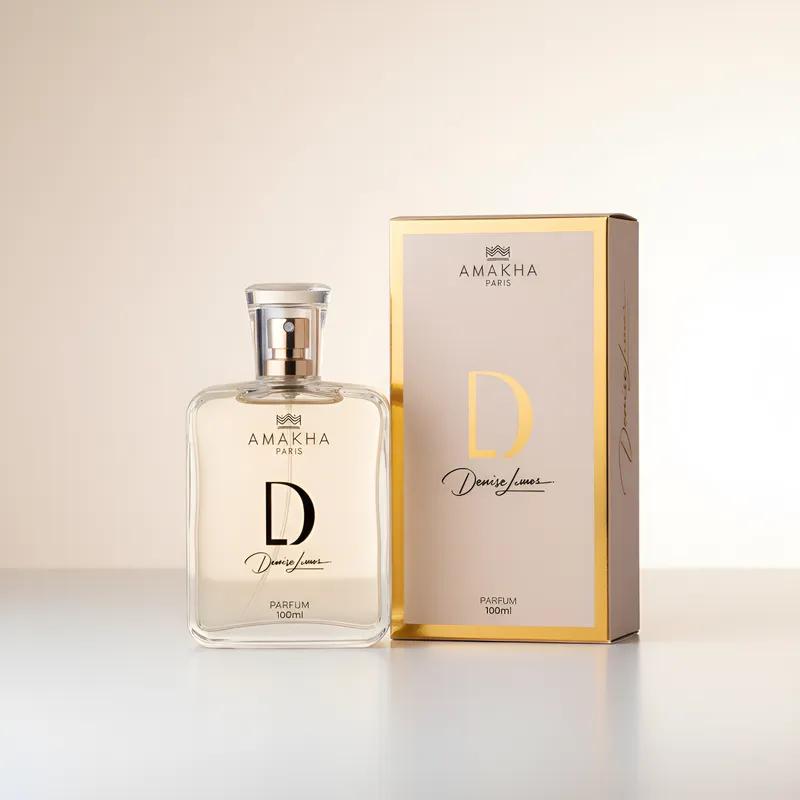 Perfume Feminino D By Denise Lemos 100ml Amakha Paris - Floral Frutal Doce E Elegante