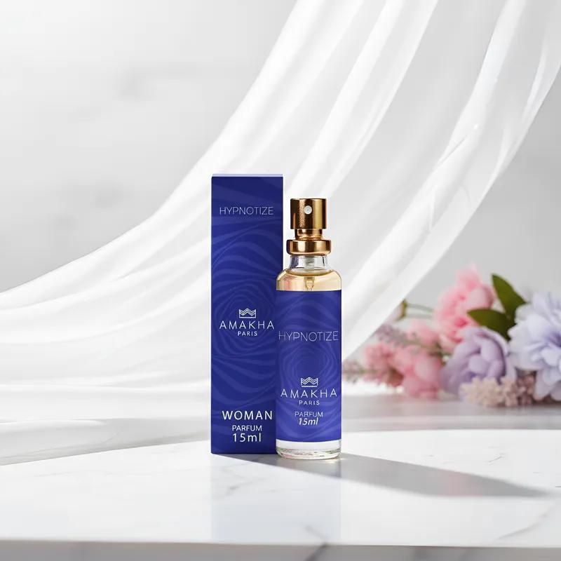 Deo Colônia Feminino Hypnotize 15ml - Ambarado Romântico Amakha Paris