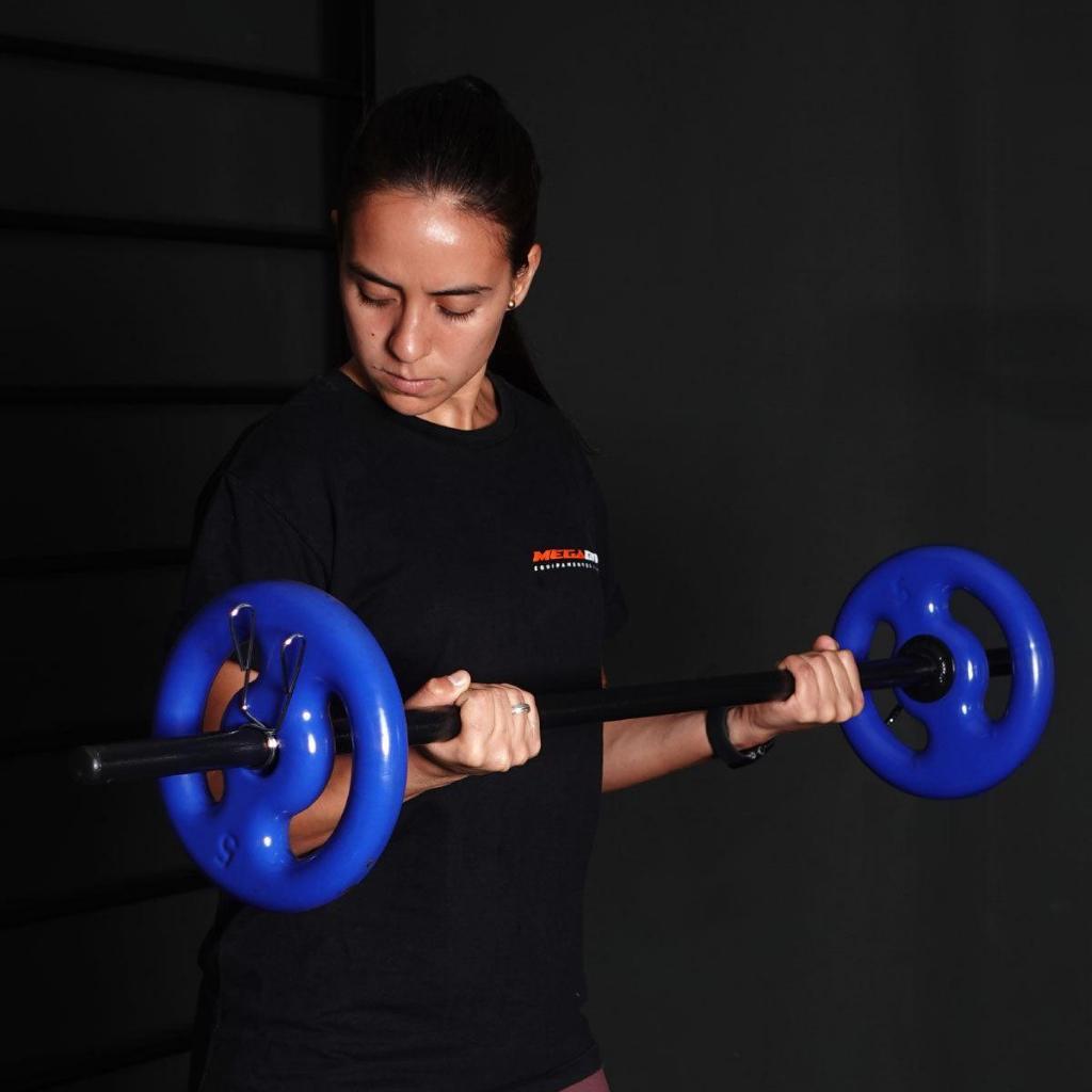 Anilha Emborrachada 4kg Para Academia Musculação Treino Em Casa