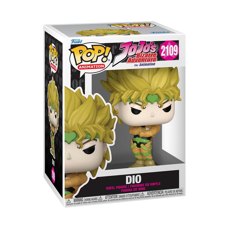 Funko Pop Jojos Bizarre Adventure Dio 2109 Novo Original